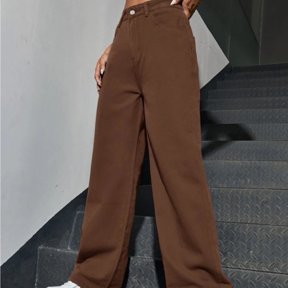 Brown jeans